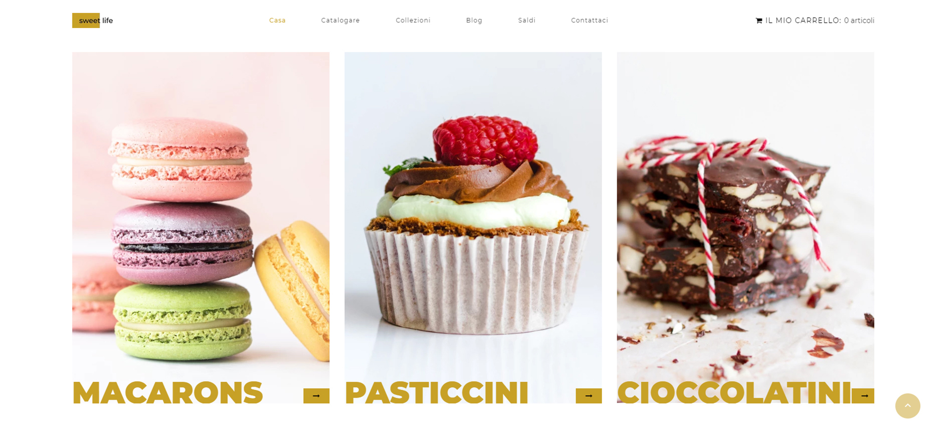 Anteprima Sito Dolci