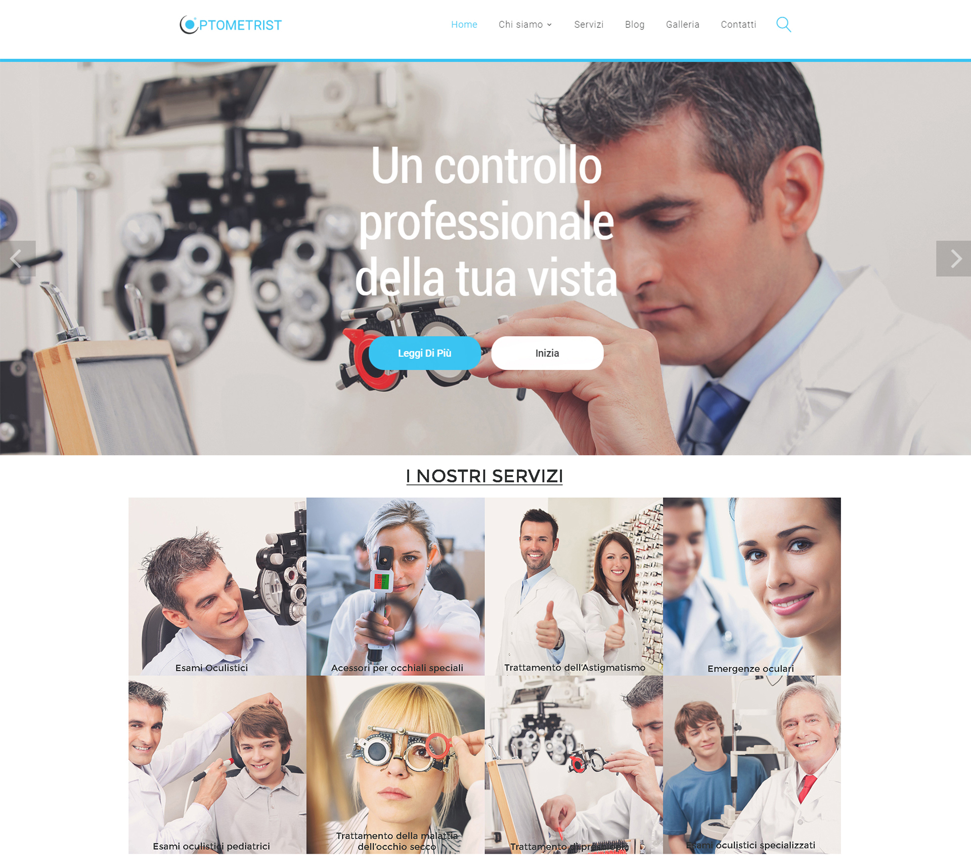 Anteprima sito Ottico